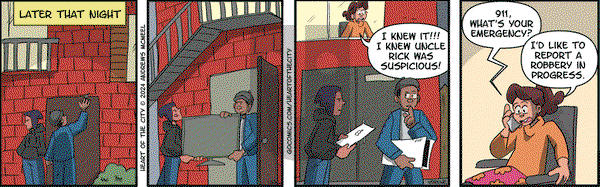 Heart of the City - Thursday December 26, 2024 Comic Strip