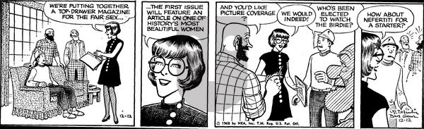Alley Oop on Thursday December 12, 1968 Comic Strip