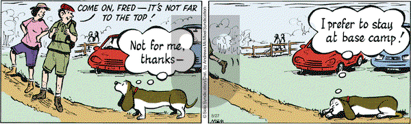 Fred Basset on Tuesday August 27, 2019 Comic Strip