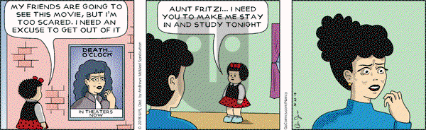 Nancy on Monday October 22, 2018 Comic Strip