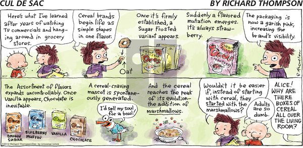 Cul de Sac on Sunday June 17, 2012 Comic Strip