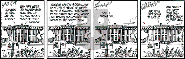 Doonesbury on Saturday April 5, 1980 Comic Strip