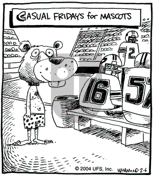 Reality Check on Friday February 6, 2004 Comic Strip