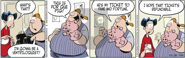 Baldo on Monday January 12, 2015 Comic Strip