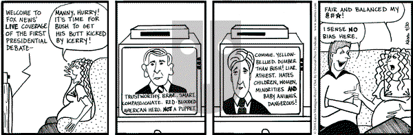 Clear Blue Water on Thursday September 30, 2004 Comic Strip