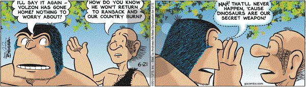 Alley Oop on Wednesday June 21, 2017 Comic Strip