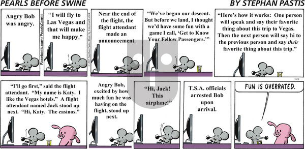 Pearls Before Swine on Sunday October 18, 2015 Comic Strip