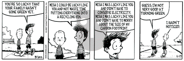 Grand Avenue on Saturday June 23, 2007 Comic Strip