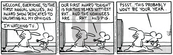 Pearls Before Swine on Tuesday April 23, 2002 Comic Strip