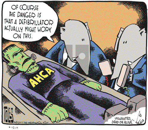Tom Toles on Monday June 12, 2017 Comic Strip