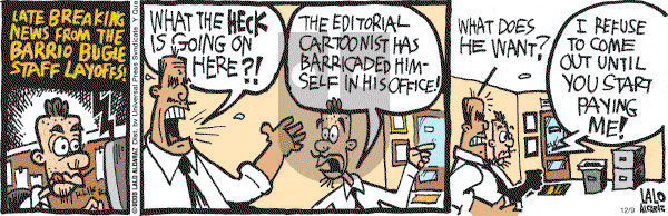 La Cucaracha on Friday December 9, 2005 Comic Strip