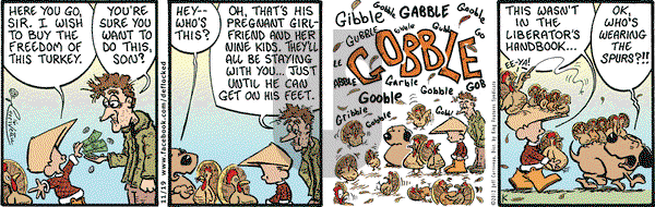 DeFlocked on Monday November 19, 2012 Comic Strip