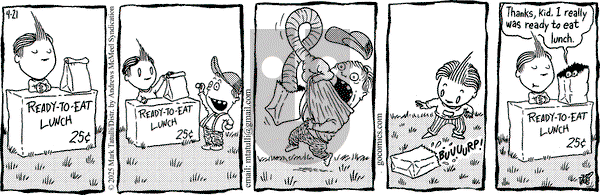 Lio on Monday April 21, 2025 Comic Strip