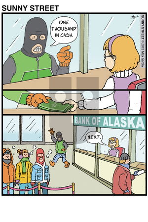 Sunny Street on Monday May 13, 2013 Comic Strip