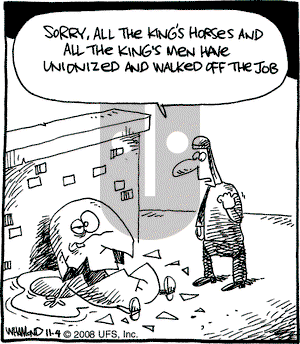 Reality Check on Tuesday November 4, 2008 Comic Strip