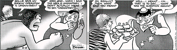 Alley Oop on Thursday June 8, 2006 Comic Strip