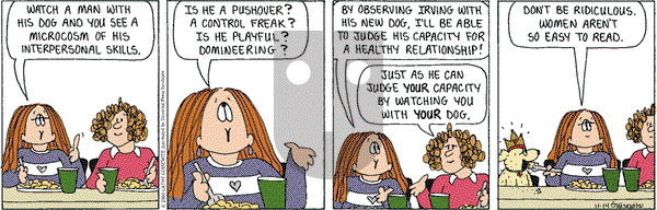 Cathy Classics on Tuesday November 14, 2000 Comic Strip