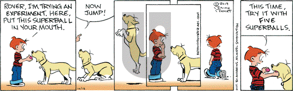 Red and Rover on Friday October 18, 2019 Comic Strip