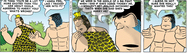 Alley Oop on Wednesday November 4, 2009 Comic Strip