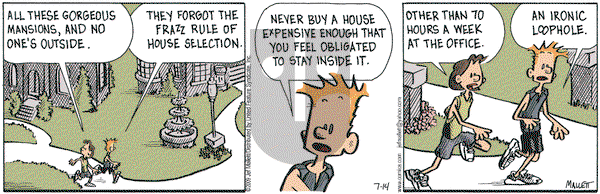 Frazz - Tuesday July 14, 2009 Comic Strip