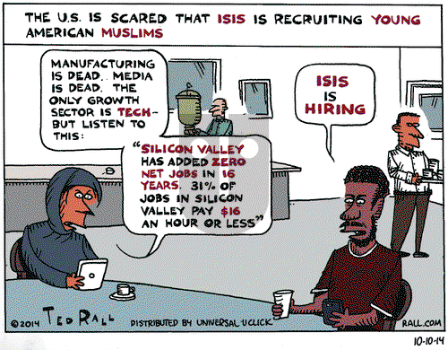 Ted Rall on Friday October 10, 2014 Comic Strip