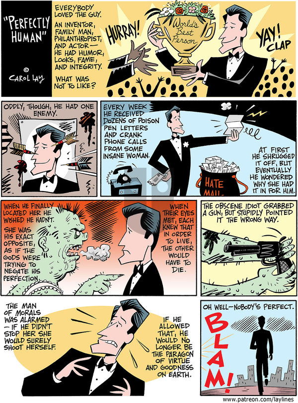 Lay Lines on Monday October 9, 2023 Comic Strip
