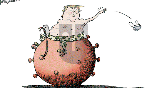 Robert Ariail on Wednesday October 7, 2020 Comic Strip