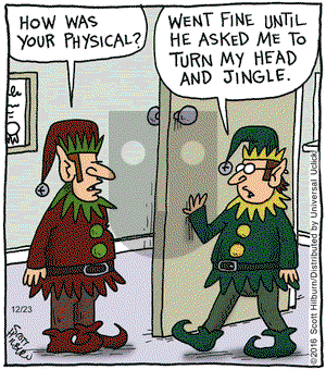 The Argyle Sweater on Friday December 23, 2016 Comic Strip
