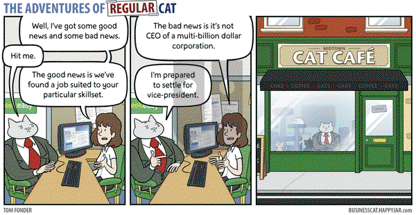 The Adventures of Business Cat on Thursday September 30, 2021 Comic Strip