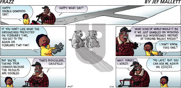 Frazz on Sunday February 22, 2015 Comic Strip