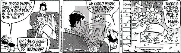 Rose is Rose on Friday January 12, 2007 Comic Strip