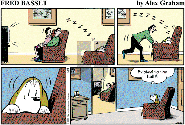 Fred Basset on Monday November 6, 2006 Comic Strip