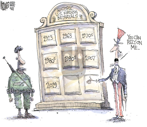Matt Davies on Thursday October 10, 2019 Comic Strip