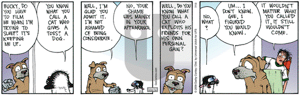 Get Fuzzy on Wednesday July 13, 2011 Comic Strip