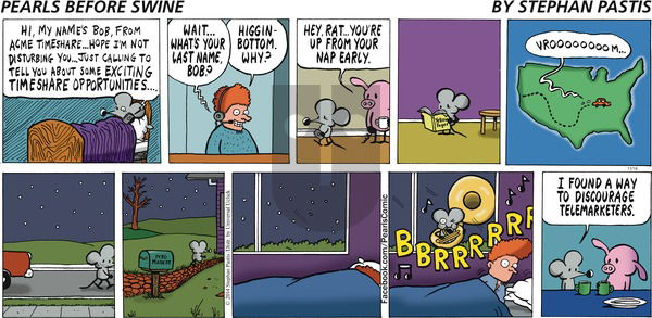Pearls Before Swine on Sunday November 16, 2014 Comic Strip