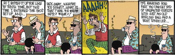 Monty on Monday January 21, 2019 Comic Strip