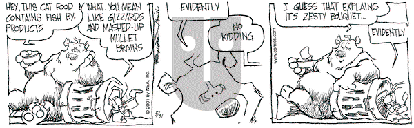 The Grizzwells on Thursday May 31, 2001 Comic Strip