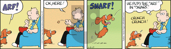 Drabble on Friday November 3, 2017 Comic Strip