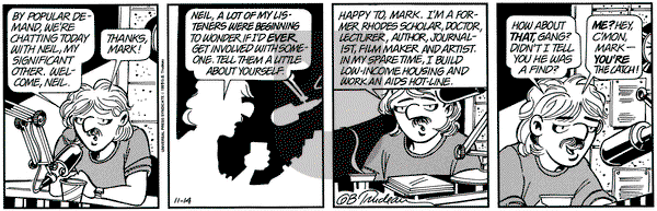 Doonesbury on Tuesday November 14, 1995 Comic Strip