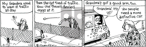 Cul de Sac on Tuesday November 20, 2007 Comic Strip