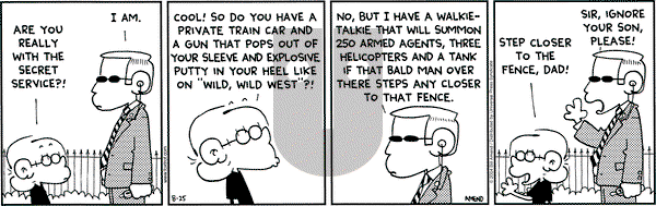 FoxTrot on Wednesday August 25, 2004 Comic Strip