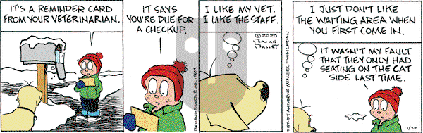 Red and Rover on Monday January 27, 2020 Comic Strip
