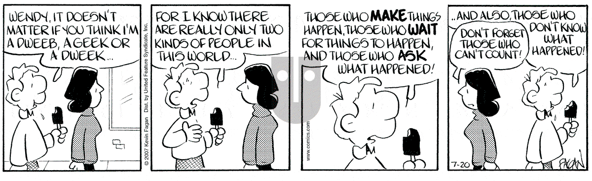 Drabble - Friday July 20, 2007 Comic Strip