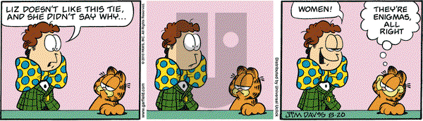 Garfield on Friday August 20, 2010 Comic Strip