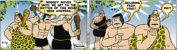 Alley Oop on Saturday March 19, 2016 Comic Strip