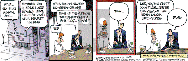 Non Sequitur on Monday March 16, 2020 Comic Strip