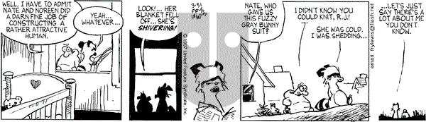 Over the Hedge on Monday March 31, 1997 Comic Strip