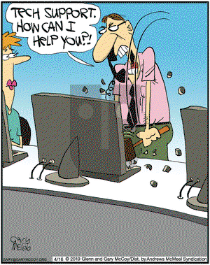 The Flying McCoys on Tuesday April 16, 2019 Comic Strip