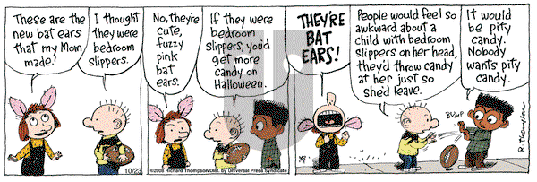 Cul de Sac on Thursday October 23, 2008 Comic Strip