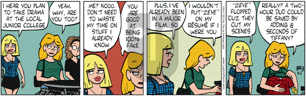 Luann on Thursday August 2, 2012 Comic Strip